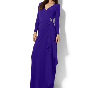 LAUREN RALPH LAUREN Faux Wrap dress